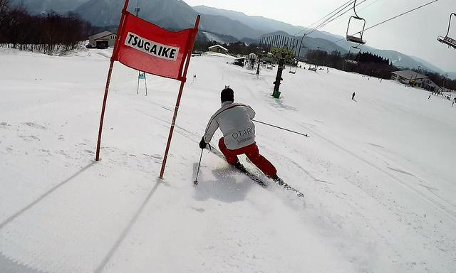 小谷(おたり)村スキー場の良い所 栂池③ポール・スラローム