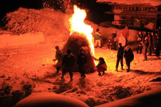 スキー場だけじゃない！今年の冬は里山で遊ぼう。　田舎の伝統文化を体験しよう！